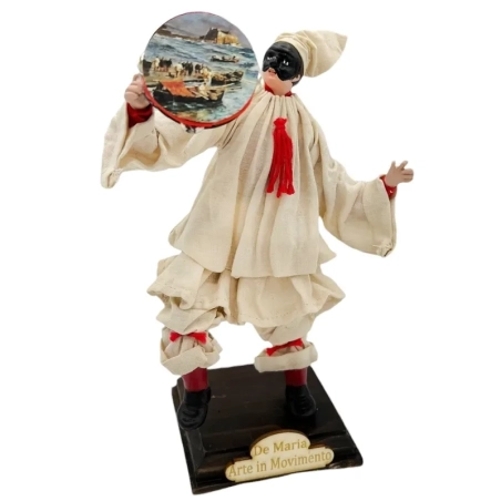 Pulcinella stile 700 con tamburello 15 cm
