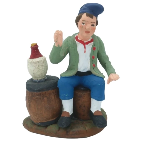 Ubriacone in terracotta 10 cm