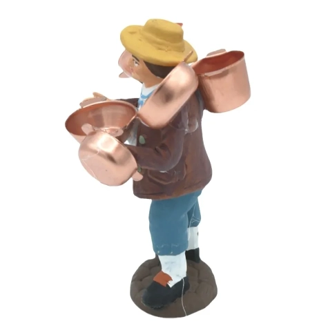Ramaio venditore in terracotta 10 cm 2