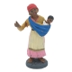 Donna di colore in terracotta 7 cm
