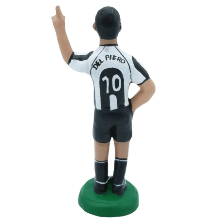 Statuetta Alex Del Piero in terracotta 17 cm