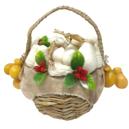 Cestino con formaggio in cera per pastori da 30 a 60 cm