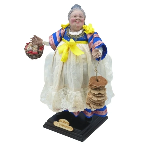 Bella Mbriana con occhi in vetro 25 cm