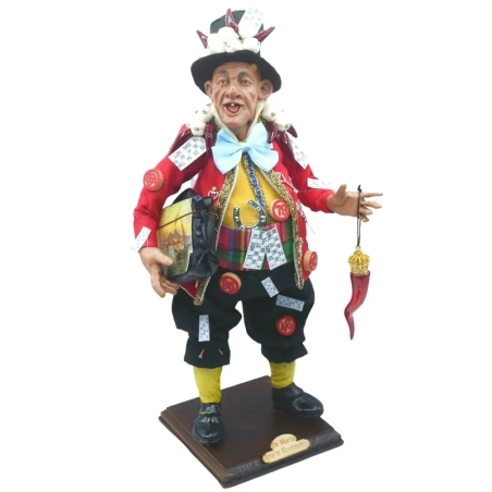 Gobbo scartellato con occhi in vetro 35 cm