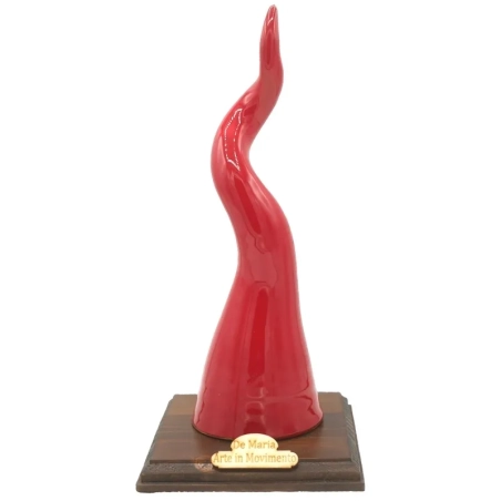 Corno napoletano in ceramica da tavolo 30 cm