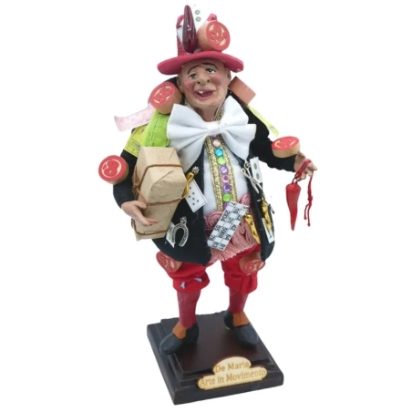 Gobbo napoletano scio scio artigianale 26 cm