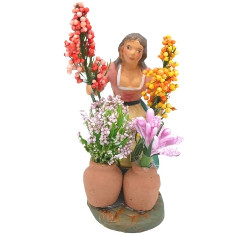 Fioraia napoletana in terracotta 10 cm