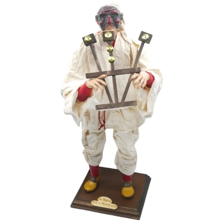 Pulcinella stile 700 con triccaballacche 40 cm