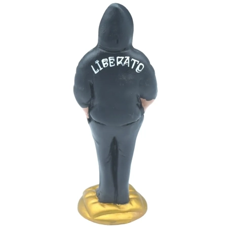 Statuetta Liberato in terracotta 17 cm