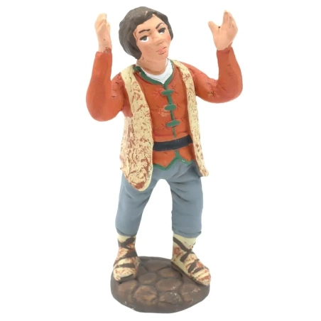 Pastore della meraviglia in terracotta 10 cm