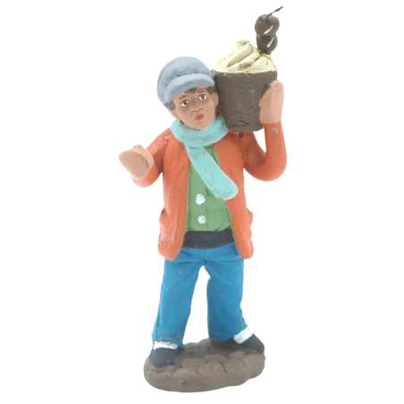 Castagnaro in terracotta 7 cm
