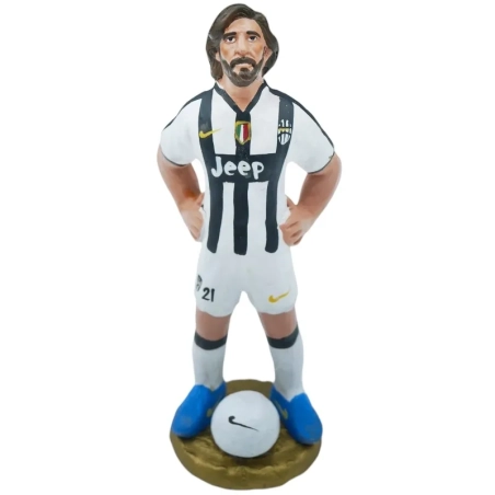 Statuetta Di Maria Juventus in terracotta 17 cm