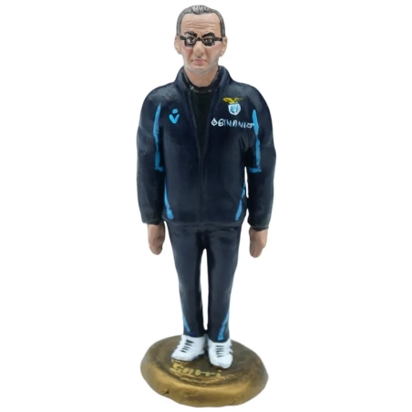 Statuetta Sarri Lazio in terracotta 17 cm
