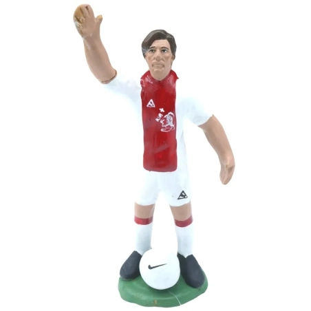Statuetta Cruijff Ajax in terracotta 17 cm