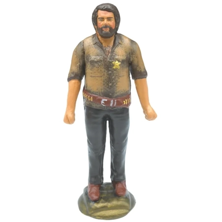 Statuetta Bud Spencer in terracotta 17 cm
