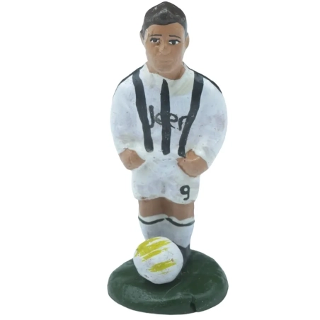 mini statuina di Vlahovic Juventus 6 cm