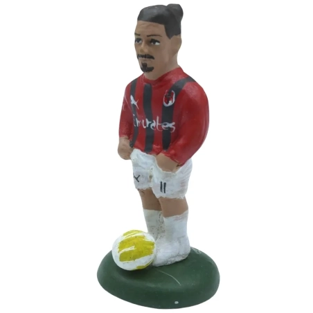 mini statuina di Ibrahimovic Milan 6 cm