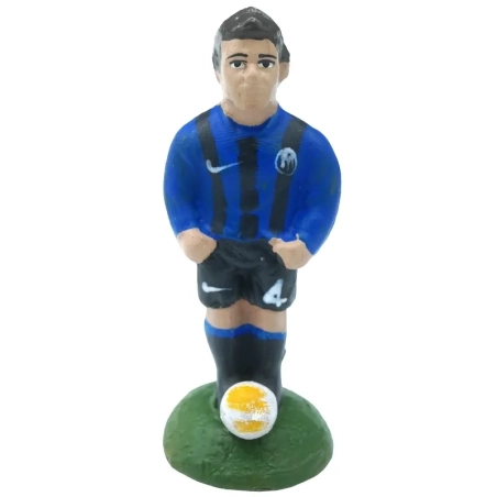 mini statuina di Zanetti Inter 6 cm