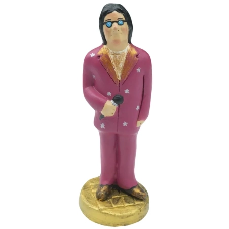 Statuetta Renato Zero in terracotta 17 cm