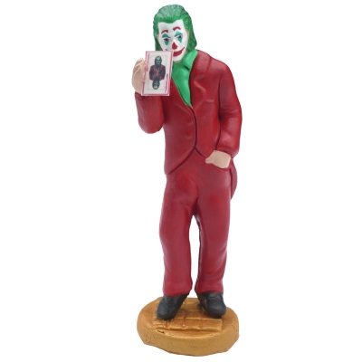 Statuina Joker in terracotta da 20 cm