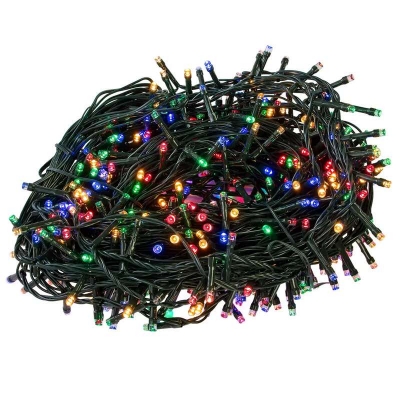 400 Luci classiche multicolori per albero di Natale - Per uso interno