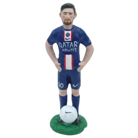 Statuina Lionel Messi PSG da 17 cm