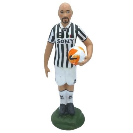 Statuetta Gianluca Vialli in terracotta 17 cm