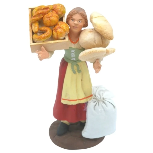 Panettiera di campagna in terracotta 12 cm