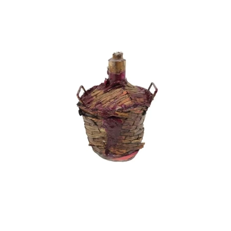 Damigiana di vino per statuine da 7 a 10 cm