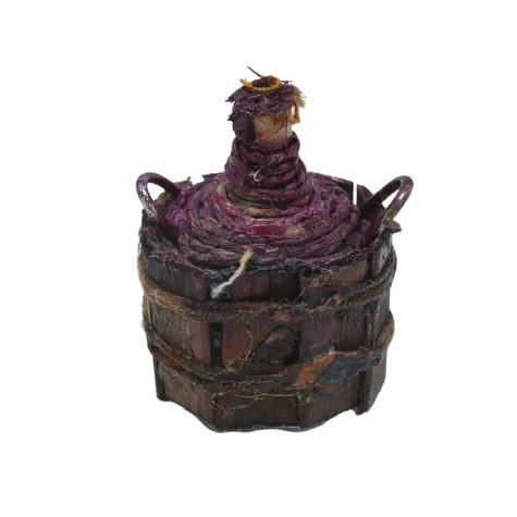 Damigiana con vino per statuine da 10 a 12 cm 2