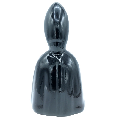 Busto di San Gennaro nero in ceramica 30 cm