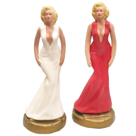 Statuetta Marilyn Monroe in terracotta 15 cm