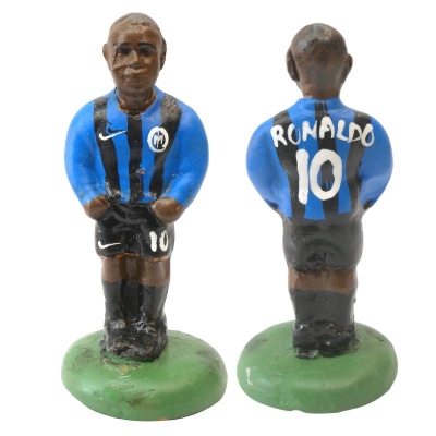mini statuina di Ronaldo il fenomeno Inter 6 cm
