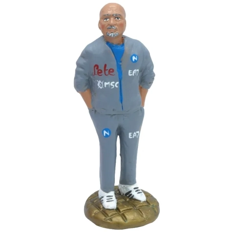 Statuetta Luciano Spalletti in terracotta 17 cm 2