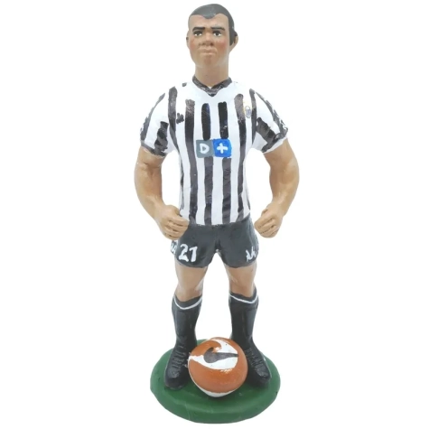 Statuetta Zidane Juventus in terracotta 17 cm