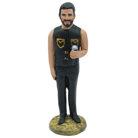 Statuetta Marco Mengoni in terracotta 17 cm