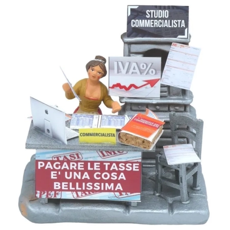 Studio della Commercialista donna 10 cm