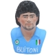 Busto di Maradona napoli in ceramica 14-16 cm