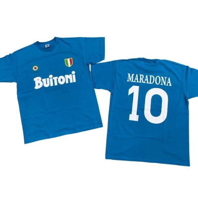 Maglia Buitoni Maradona Napoli TAGLIE BAMBINI E RAGAZZI