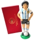 Statuetta Maradona Argentina in terracotta 18 cm
