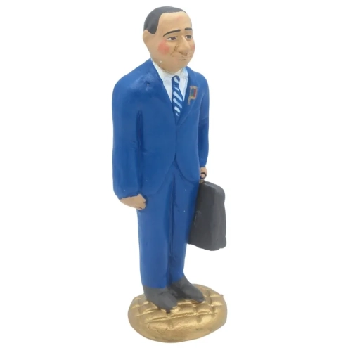 Statuetta Silvio Berlusconi in terracotta 15 cm