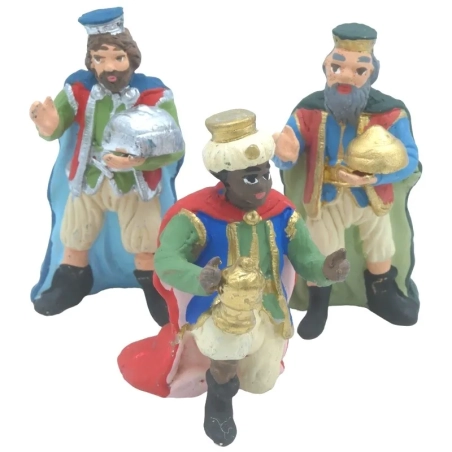 Re Magi in terracotta 7 cm
