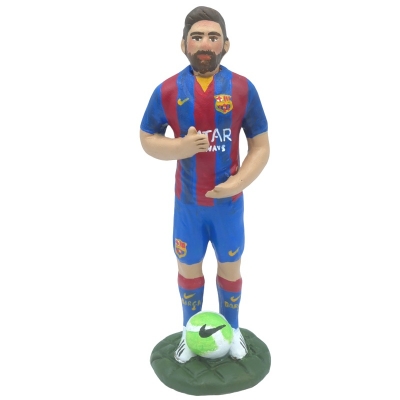 Statuina Lionel Messi Barcelona da 17 cm