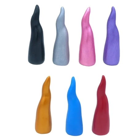 Corno vesuvio in ceramica 6 cm - VARI COLORI