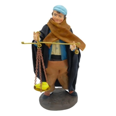 Fruttivendolo vestito in stoffa 10 cm