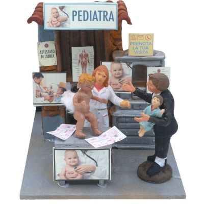 Studio Pediatra Donna in movimento 10 cm