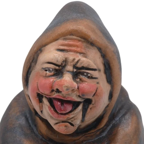 Statuina O' Munaciello in terracotta 12 cm