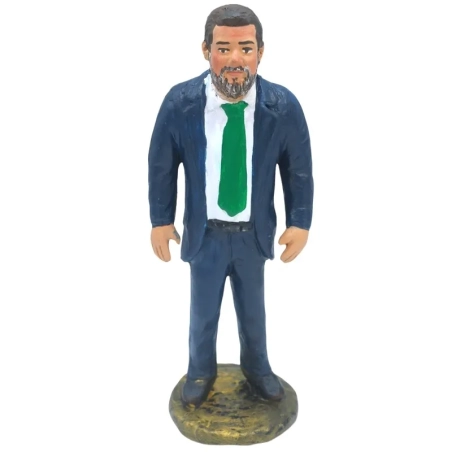 Statuetta Matteo Salvini Lega in terracotta 17 cm