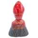 Busto San Gennaro rosso in terracotta 7 cm