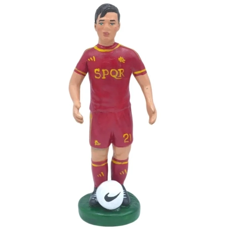 Statuetta Dybala Roma in terracotta 17 cm